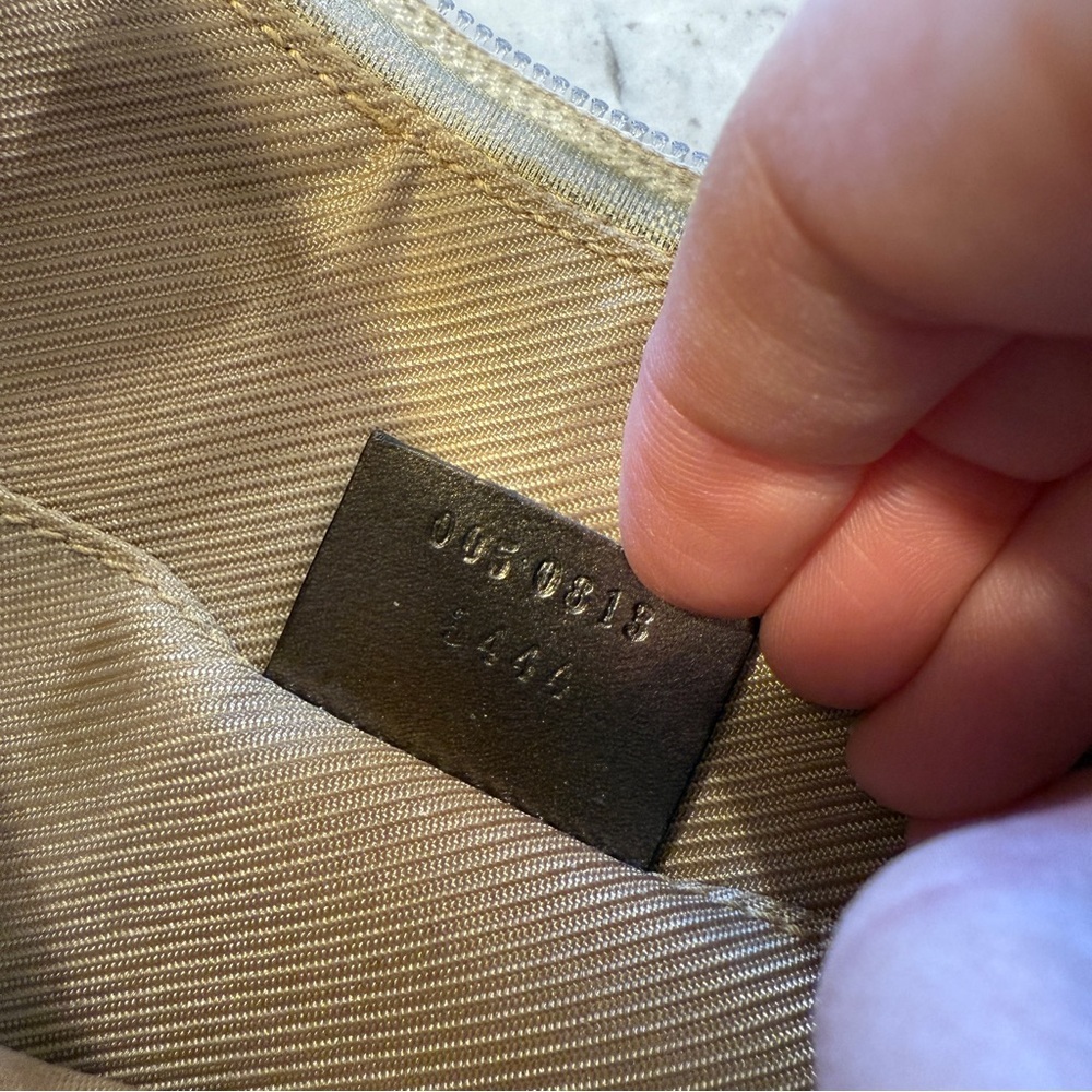 Gucci Gold Metallic Shoulder Bag - Picture 9 of 9